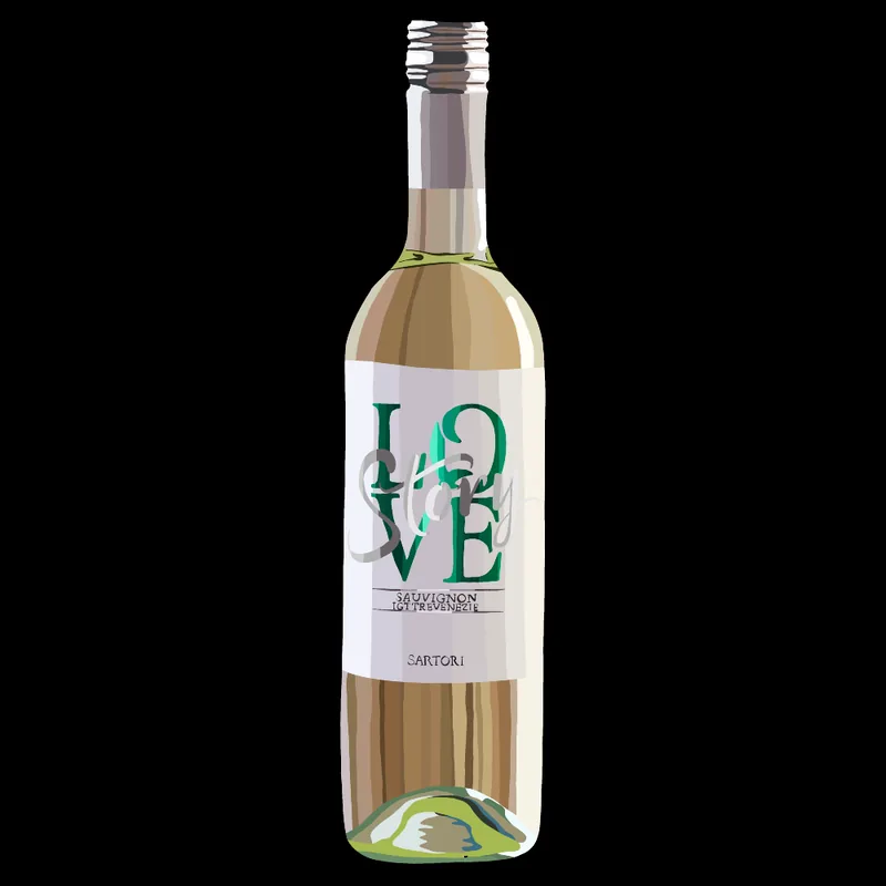 Sauvignon Blanc Bottle at Zizzi