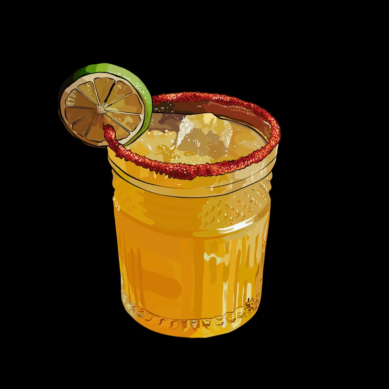 Sunset Mango Margarita at Zizzi