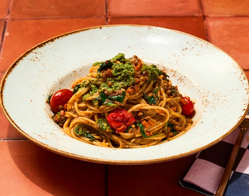 Vegan Lentil Ragu at Zizzi