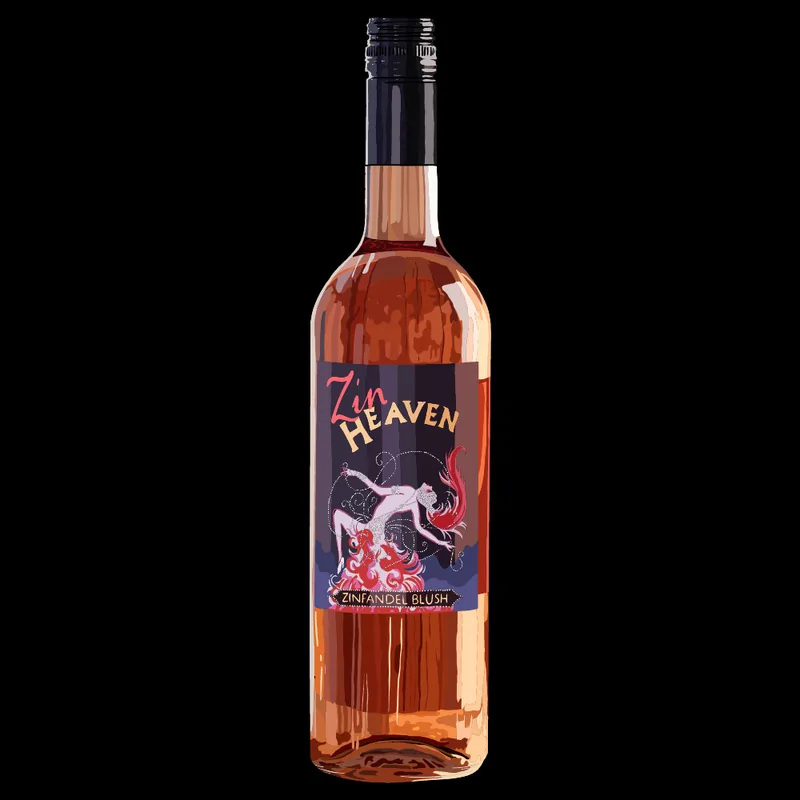 Zinfandel Blush Bottle at Zizzi
