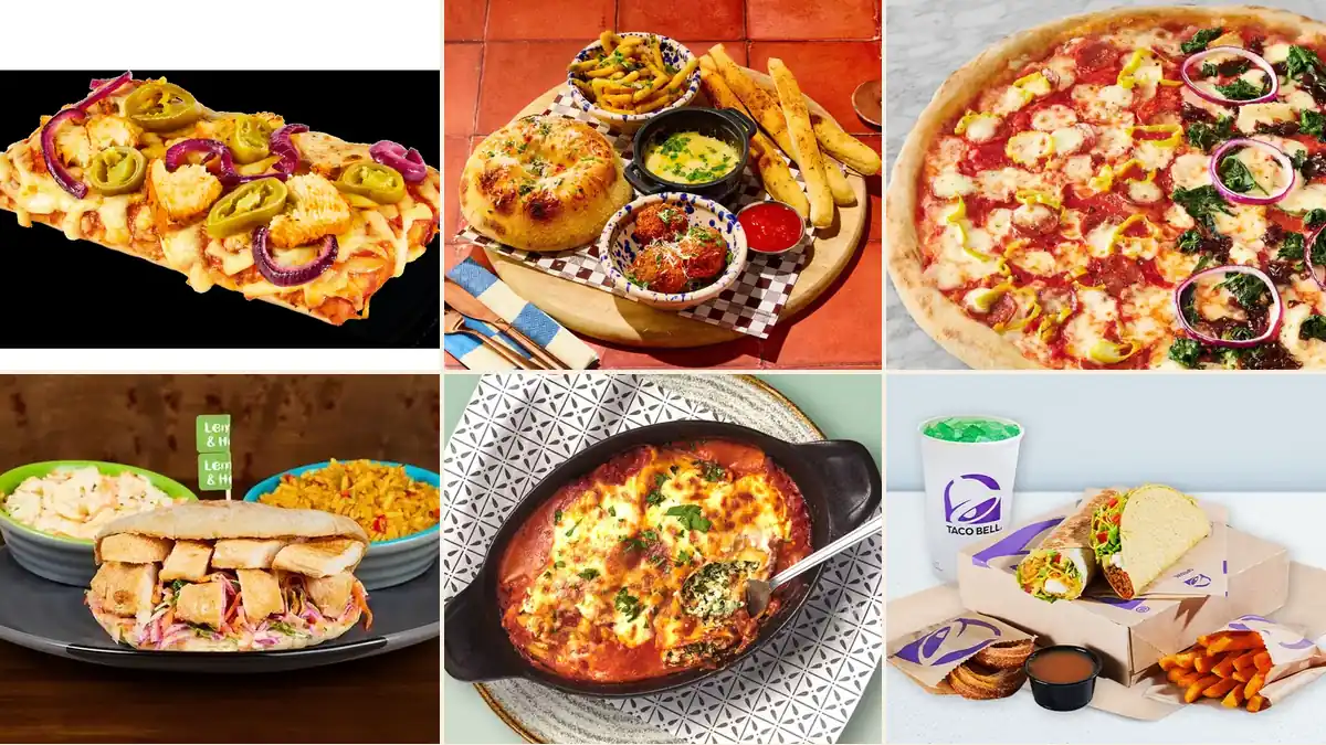 UK Menu Prices - dishes from six of the 22 UK chains on this site