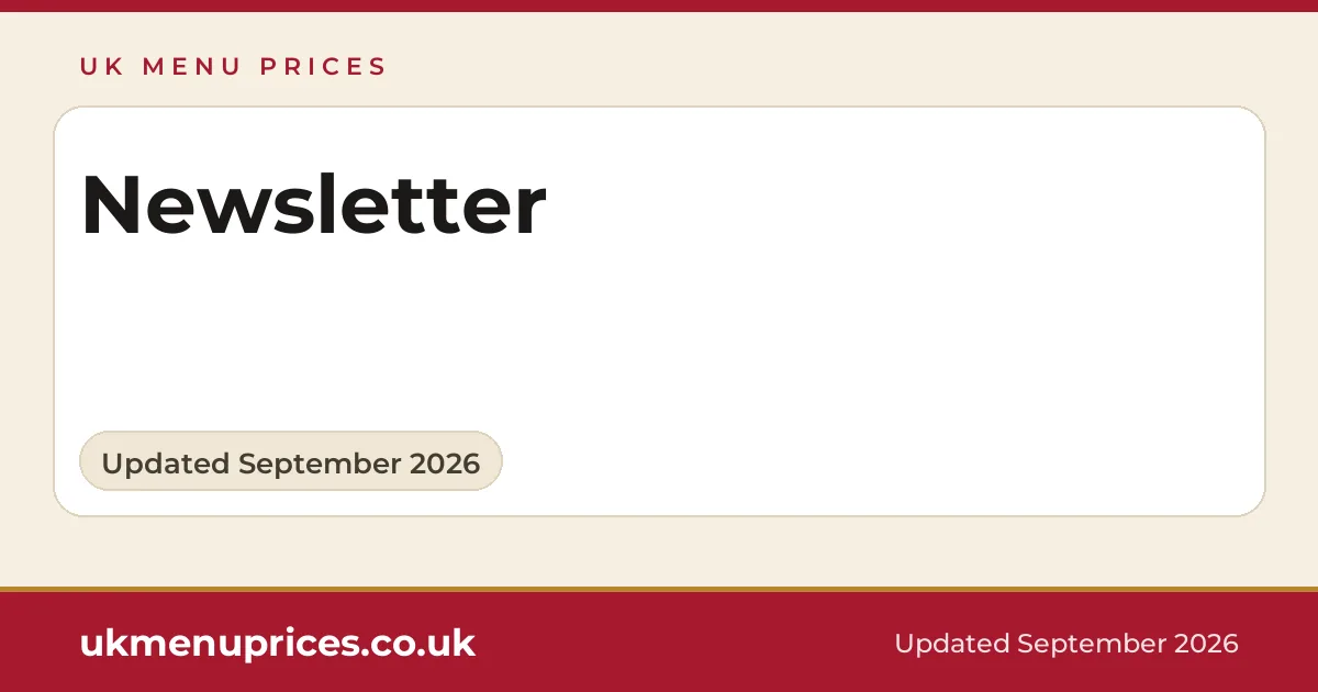 Newsletter
